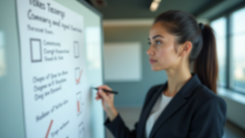 Professional reviewing error checklist with red X marks indicating common tax mistakes