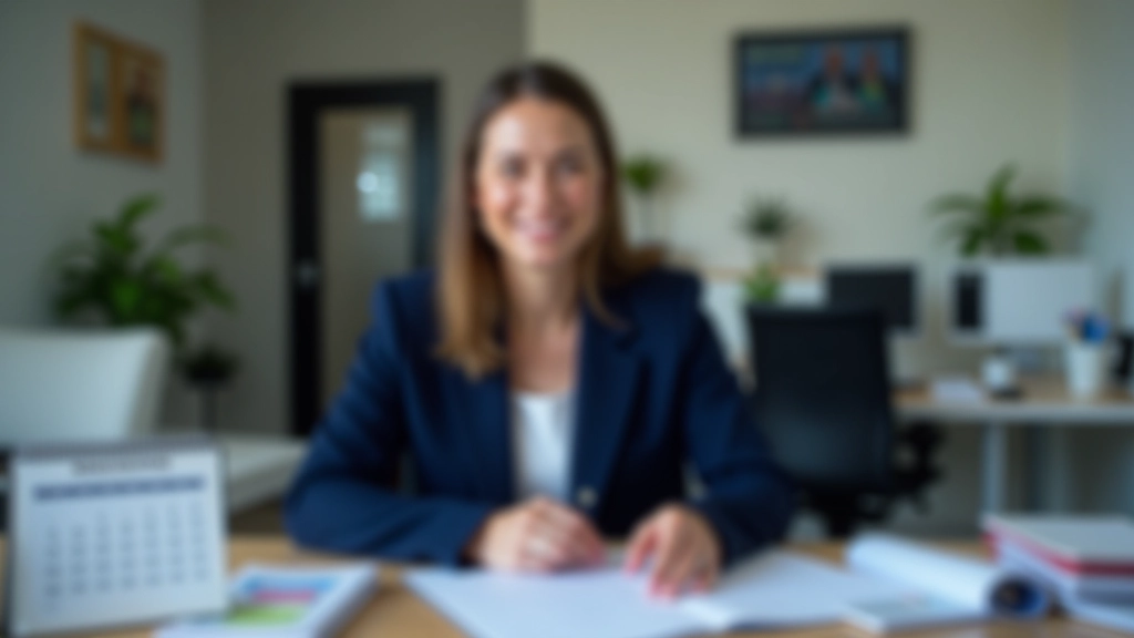 Professional organizing tax documents and calendar reminders for compliance planning